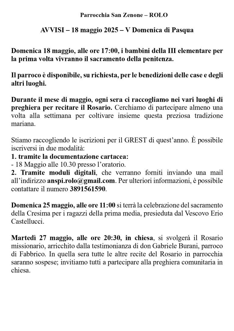 Avviso 1